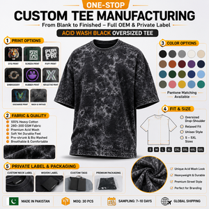 Oversized <b>Tie</b>-Dye Cotton T-Shirt <b>Men's</b> Short Sleeve O-Neck Street Style Jersey Fabric <b>Black</b> Patterned Drop Shoulder Fit - Product Image 5