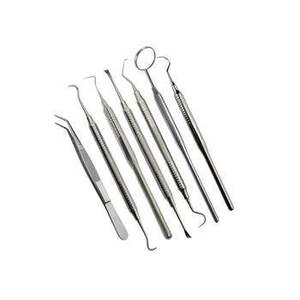 Kit de Exploración Dental Profesional con Espejo, Instrumentos Dentales, Instrumentos Quirúrgicos de Dentavex - Product Image 1