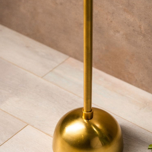 Lumina Drink <b>Table</b> Metal Modern Geometric Bases Drink <b>Table</b> Gold - Product Image 4