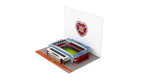 <span class=keywords><strong>Carte</strong></span> de vœux 3D pop-up stade de <span class=keywords><strong>football</strong></span> avec emblème du club en forme de cœur, impression numérique, finition mate, <span class=keywords><strong>carte</strong></span> cadeau - Product Image 3