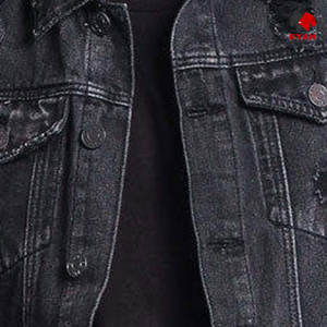 Gilet en jean personnalisé Ryan Pro Gear pour hommes, tissu confortable et respirant avec logo personnalisé - Product Image 3