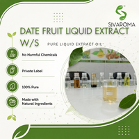 Natuurlijk dadelfruit vloeibaar extract, wateroplosbaar ingrediënt voor dranken, voedingsmiddelen en persoonlijke verzorging.