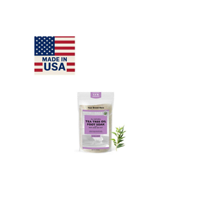 Aromasong Int. Poudre de bain bio à l'huile d'arbre à thé et au sel brut de la Mer Morte, fabriquée aux États-Unis, modèle 262 - Product Image 1