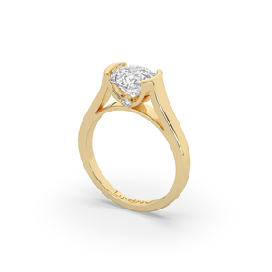 <b>Unique</b> 2.04Ct Round Brilliant Lab Grown Diamond Ring 925 Silver Lightweight Daily Wear Jewelry Elegant Anniversary <b>Gift</b> <b>Her</b> - Product Image 4