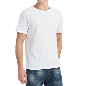 T-shirt en coton pour homme, collection été 2025, à manches courtes, col rond, style américain, motif lettres tendance, anti-boulochage, coupe ample, 100% coton - Product Image 2