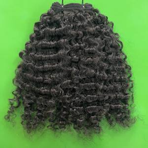 Paquetes de cabello alineados con cutícula virgen humana rizada birmana vietnamita más vendidos del proveedor de Vietnam - Product Image 1