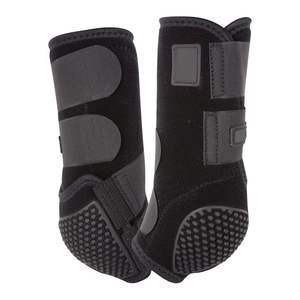 Botas de equitación amortiguadoras con almohadilla de impacto reforzada y cierre ajustable - Product Image 1