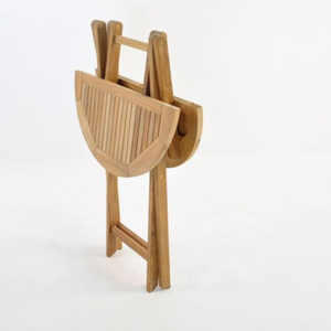 <b>Outdoor</b> Garden Set Built with Kiln Dried Teak Wood Wide Armrests Rectangular Slatted <b>Table</b> and Sturdy Frame Structure - Product Image 1