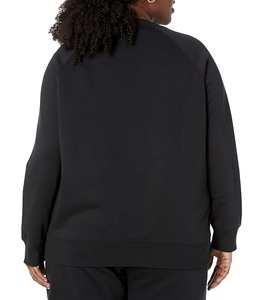 Nouvel Arrivage – Sweat-shirt en Coton Confortable et Décontracté pour Femme, Col Rond, Manches Longues, Épaules Tombantes, Couleur Unie, de Luxe, Origine Bangladesh - Product Image 6