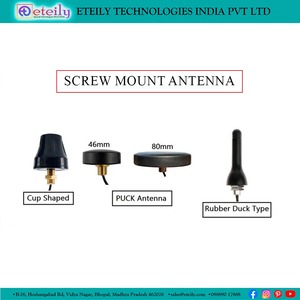 Antenne Puck Combo 2G/3G/4G Eteily à Fixation par Vis avec Câble RG174 (L-3MTR) + Connecteur Mâle SMA Fabriqué en Inde - Product Image 4