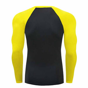 Rashguard de qualité supérieure OEM pour garçons et filles, imprimé en sérigraphie, en spandex respirant, manches longues, UPF50, écologique, pour la gym, le surf et la plongée - Product Image 2