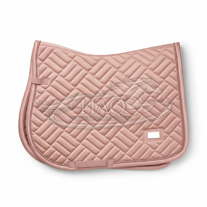 แผ่นรองอานม้าสำหรับการแข่งขัน พร้อมตะเข็บเสริมความแข็งแรง ซับในระบายอากาศ และขนาดที่ปรับได้สำหรับนักขี่ - Product Image 5