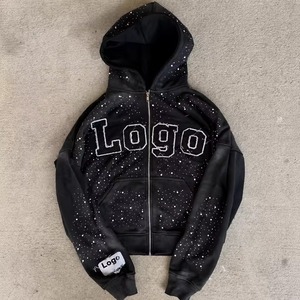 Hoodie Homme Oversize Personnalisé Coupe Boxy Épaules Tombantes Streetwear Fabricant Lavage Vintage Lavage à la Pierre Lavage à l'Acide Disponible - Product Image 5