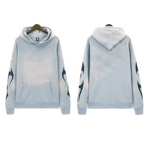 Sudadera con Capucha Extra Grande de Alta Calidad para Hombre, Unisex, de Forro Polar, Personalizable al por Mayor, Ropa de Invierno, Teñido Liso, Ecológico - Product Image 3