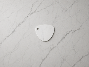 Planche à découper en marbre blanc, planche à découper moderne pour la cuisine, planche de service minimaliste, planche à fromage en marbre, cadeau - Product Image 2