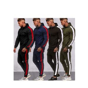 High quality Cotton Polyester <b>Men</b> <b>track</b> suit with pocket in <b>jacket</b> Suit <b>Men</b> training wear all sizes - Product Image 4