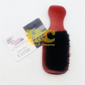 Nouveautés : Brosse à cheveux avec manche en bois, peigne de coiffure blanc personnalisable, confortable pour les salons de coiffure, emballage avec logo - Product Image 1