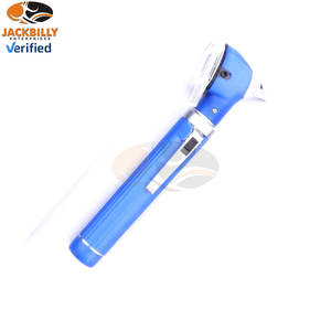 Otoscope à fibre optique en acier inoxydable rose, format de poche, kit de diagnostic ORL, outil médical portable pour examen des oreilles, lumineux - Product Image 5