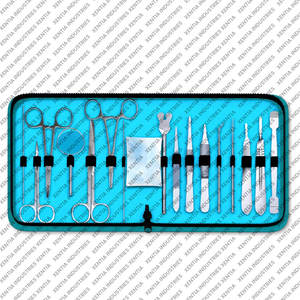ชุดอุปกรณ์ผ่าตัดสำหรับห้องปฏิบัติการ 16 ชิ้น รุ่นขั้นสูง ทำจากเหล็กกล้าไร้สนิม สำหรับนักศึกษาวิชากายวิภาคศาสตร์และชีววิทยา ชุดอุปกรณ์ผ่าตัดคุณภาพสูง - Product Image 1