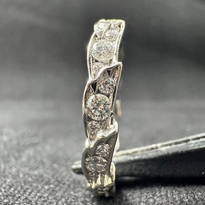 Bague en diamant de laboratoire taille ronde 0,76 CT en platine PT950, bijou de luxe pour fiançailles, mariage et occasions spéciales - Product Image 4