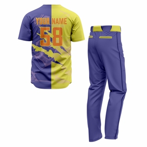 Ensemble d'uniformes de baseball personnalisés avec service d'impression sur mesure - Product Image 2