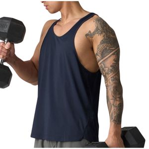 Custom Men Gym Tank <b>Top</b> Breathable Sleeveless Fitness Shirt Running Workout Vest Wholesale OEM ODM Manufacturer - Product Image 2