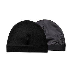New Winter Knitted Beanie Hat Wool/Satin Lined Waterproof Breathable Adjustable Unisex Punk Style Adult - Product Image 1