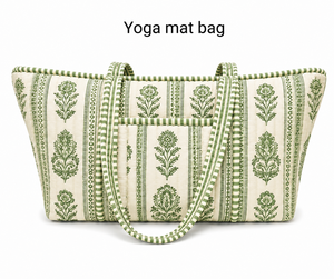Sac de transport pour tapis de yoga PNM Overseas - Matière mousse et coton, fermeté moyenne/douce, multi-usages, pour le rangement des équipements de fitness et d'exercice, Delhi - Product Image 3
