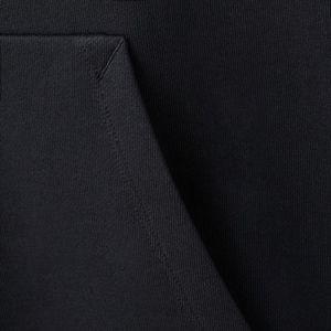 Sweat à capuche surdimensionné en molleton épais 100 % coton pour homme, personnalisé, avec logo brodé, service OEM ODM, hiver - Product Image 3