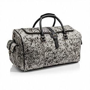 กระเป๋าหนังแท้ VARADH IMPEX สำหรับผู้ชาย กระเป๋ากีฬาแบบพกพา กระเป๋าเดินทางขนาดใหญ่สำหรับผู้ชาย - Product Image 1