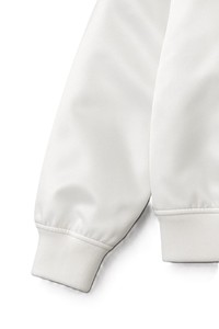 Chaqueta bomber Varsity de satén blanco para hombre, con botones en la parte delantera, estampado de letras, cuello alto, estilo casual. - Product Image 4