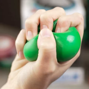 Ballon d'exercice portable en EPP 50 mm pour la relaxation musculaire et le soulagement du stress, idéal pour l'entraînement physique, couleurs bleu et vert - Product Image 2