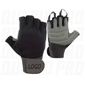 Guantes de Entrenamiento Físico, Guantes de Gimnasio para Ejercicio, Levantamiento de Pesas, Cross Training, Medios Dedos, Transpirables, Unisex, al por Mayor, los Mejores de Cuero - Product Image 4