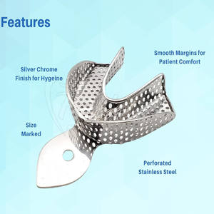 Bandejas de impresión dental de acero inoxidable, soporte para dientes, bandeja de impresión dental, bandeja de impresión dental de gran venta - Product Image 3
