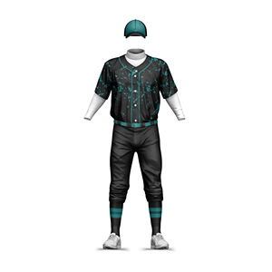 Uniforme de Béisbol Deportivo Informal Personalizado, Transpirable y Elegante, con el Mejor Diseño de Logotipo Personalizado, Uniformes de Béisbol Nuevos - Product Image 5
