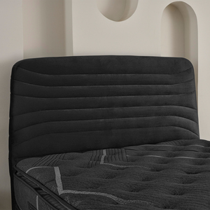 ที่นอนโรงแรมหรูรุ่นสีดำที่นอนสปริงมีกระเป๋าในห้องนอนที่มีความหนาแน่นสูง - Product Image 4
