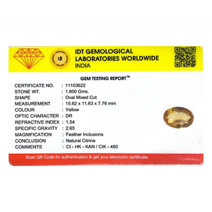 Citrino Natural Premium de 9 Quilates, Cabujón Ovalado, Gema Suelta de Calidad AA para Joyería Fina - Product Image 4