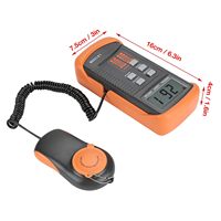 ROKTOOLS Luxmètre numérique 0,1~200 000 Lux, Testeur de luminosité FC (Foot Candle)