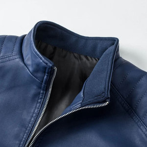 New Custom <b>Men's</b> High Quality Real <b>Leather</b> Bomber <b>Jacket</b> Waterproof Classic Streetwear Varsity <b>Jacket</b> Premium <b>Leather</b> Outerwear - Product Image 2