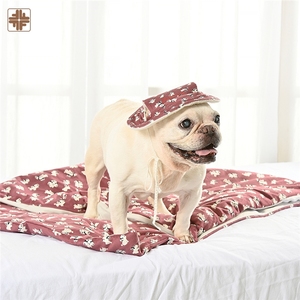 portable dog <b>bed</b> foldable traveling pets mat luxury cushion - Product Image 6