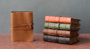 Retro Style Soft <b>Leather</b> Hardcover Journal Notebook Soft Cover <b>Leather</b> Bound <b>Diary</b> Notebooks With Pages - Product Image 5