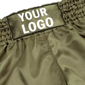 Pantalones Cortos de Muay Thai Hechos a Medida, Pantalones Cortos de Kickboxing, Pantalones Cortos de MMA, Pantalones Cortos de Competición de Muay Thai, Pantalones Cortos de Gimnasio, Pantalones Cortos de Entrenamiento de Muay Thai de Nailon - Product Image 6
