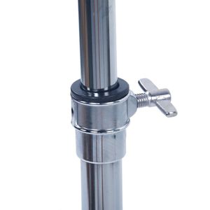 Soporte Profesional para Doble Tom Tipo Pedal, Plateado y Negro, para Músicos - Product Image 5