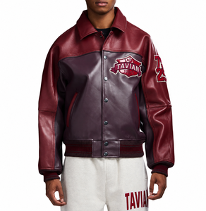 Chaqueta de Motociclista de Cuero Vacuno Genuino para Hombre, Chaqueta de Motocicleta de Primera Calidad, Logotipo Personalizado, Ropa de Abrigo de Moda de Invierno, Venta al por Mayor - Product Image 2