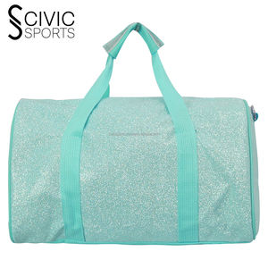 Femmes nouveau Design paillettes brillant imperméable toile sac de sport épaule sac à main paillettes sac de voyage - Product Image 1