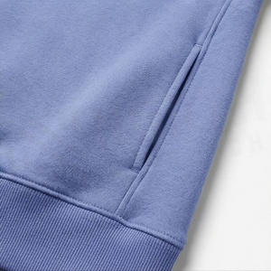 Sudadera con capucha para mujer con bolsillo, forro polar de algodón personalizado, manga larga, cierre de cremallera, tops de invierno para mujer, ropa urbana, color personalizado - Product Image 5