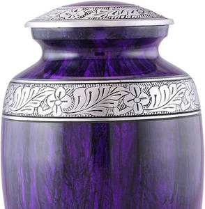 โกศบรรจุอัฐิทองเหลืองสำหรับผู้ใหญ่ โกศทำมือสำหรับผู้ชายและผู้หญิง โกศตกแต่ง โกศสำหรับงานศพ - Product Image 2