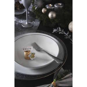 Set di posate Excelsa 24 pezzi in acciaio inossidabile argento, coltelli da tavola - Product Image 4