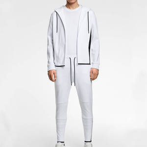 Custom Men's Modern Casual Tracksuit Premium Cotton Hoodie <b>Set</b> Private Label OEM Manufacturer - Product Image 4