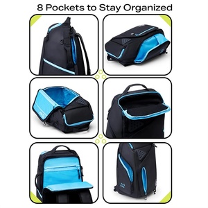 Bolsa de Baloncesto de Pana de Lujo Resistente OEM, Mochila de Fútbol de Gran Capacidad con Costuras Reforzadas, Bolsa para Zapatos y Baloncesto - Product Image 2